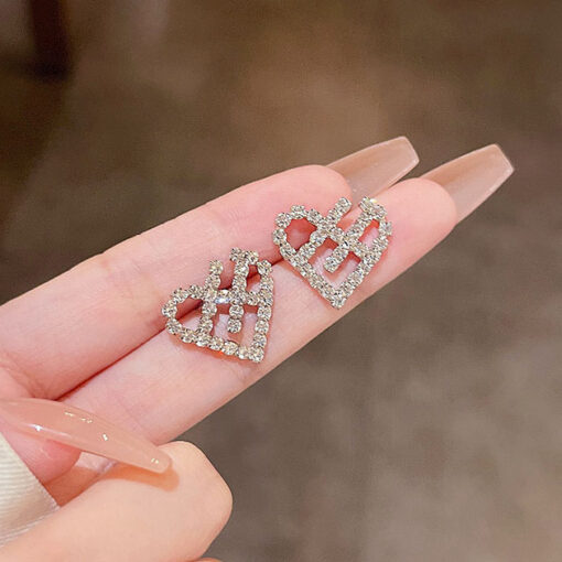 真心真意鋯石耳環：圖片 5